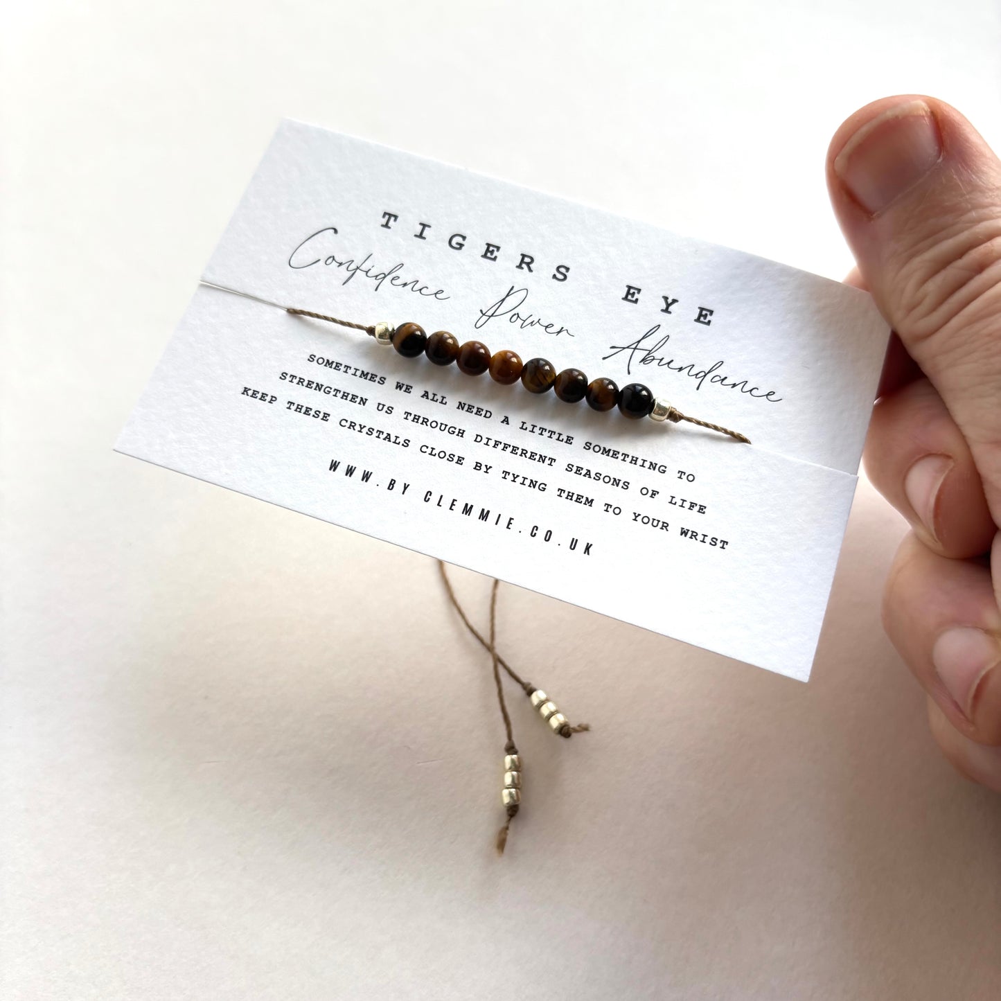 Crystal Bracelet | Tigers Eye