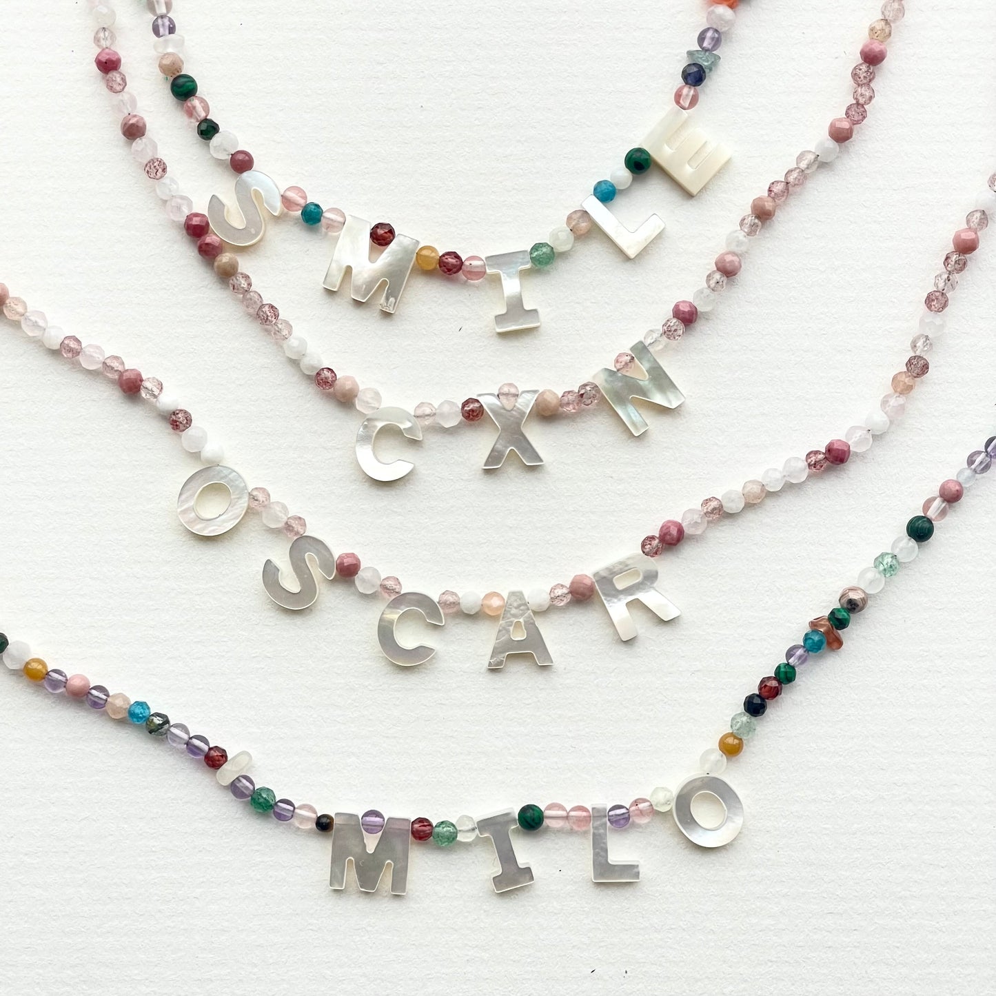Crystal Word Necklace | Customise Your Own