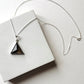 Pyramid Necklace - Smokey Quartz