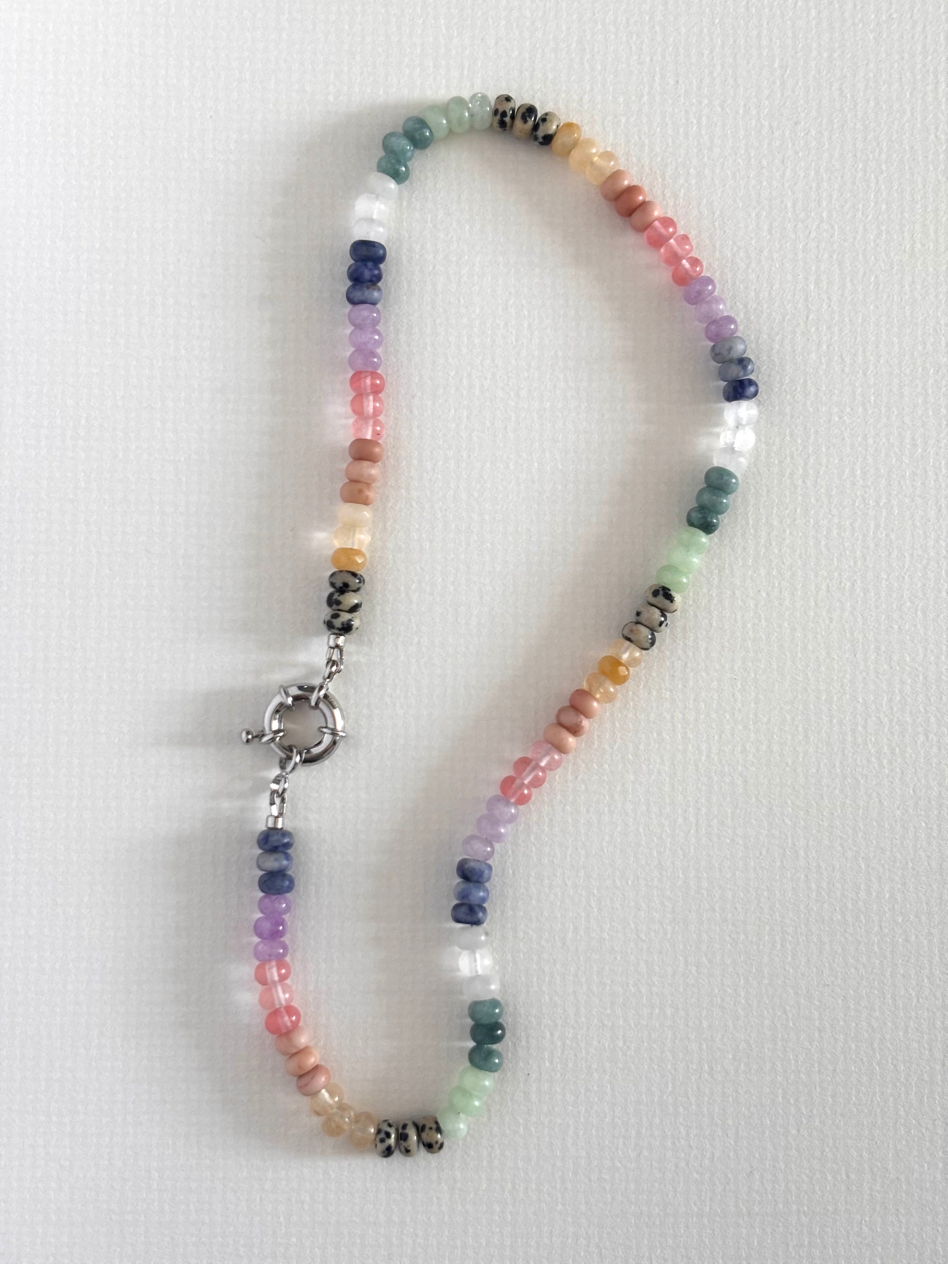 Bolt Clasp Necklace | In Bloom – By Clemmie