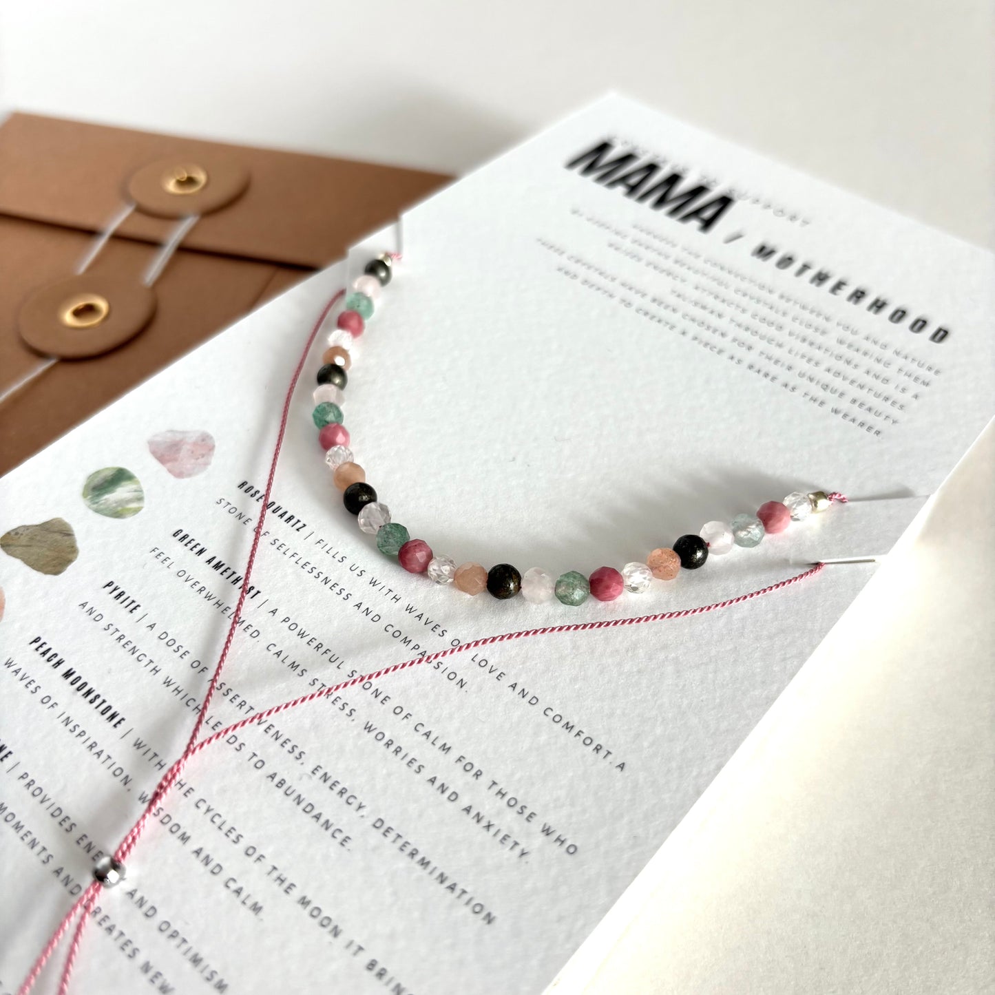 Crystal Recipe | Mama / Motherhood | Necklace