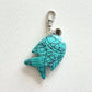 Turquoise Fish | Charm + String