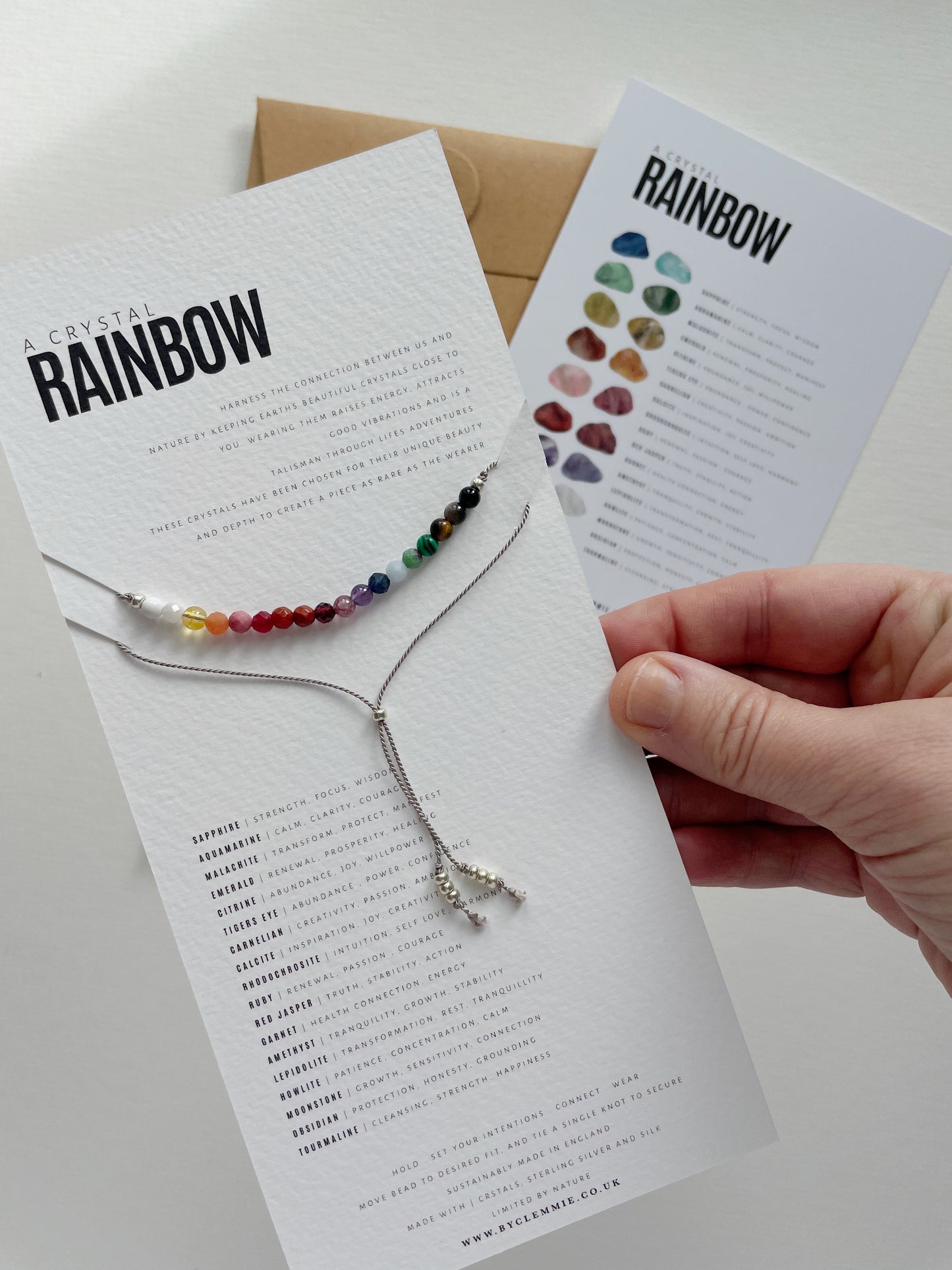 Crystal Recipe | Rainbow of Crystal | Bracelet