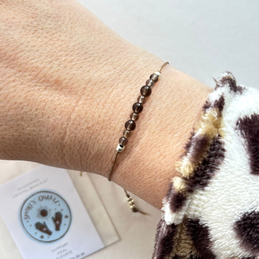 Crystal Bracelet | Smokey Quartz