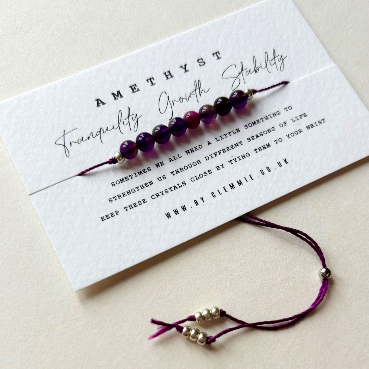 Crystal Bracelet | Amethyst
