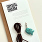 Turquoise Fish | Charm + String