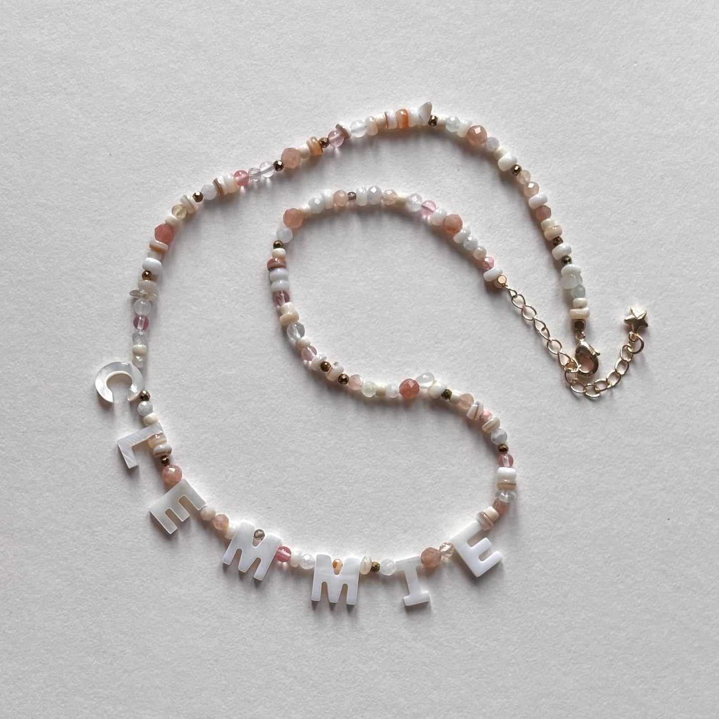 Crystal Name Necklace | Mermaid Era