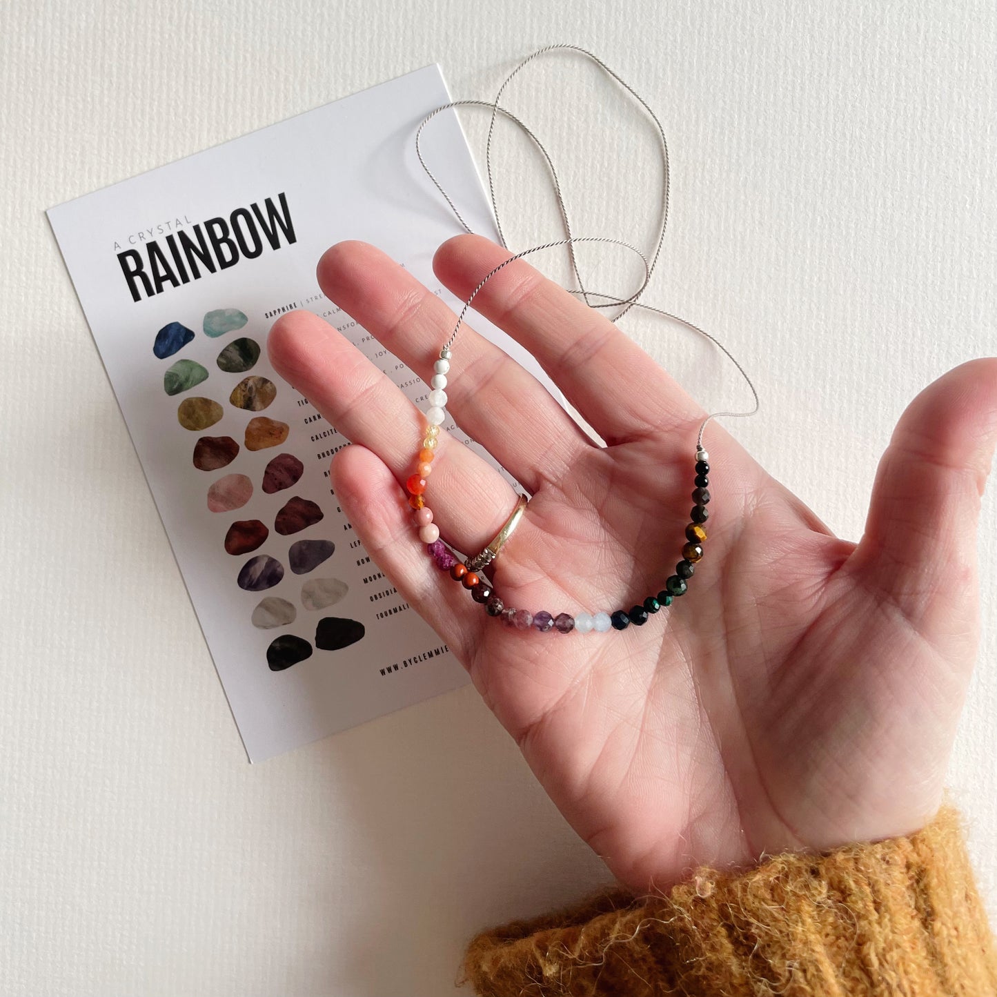 Crystal Recipe | Crystal Rainbow | Necklace