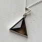 Pyramid Necklace - Smokey Quartz