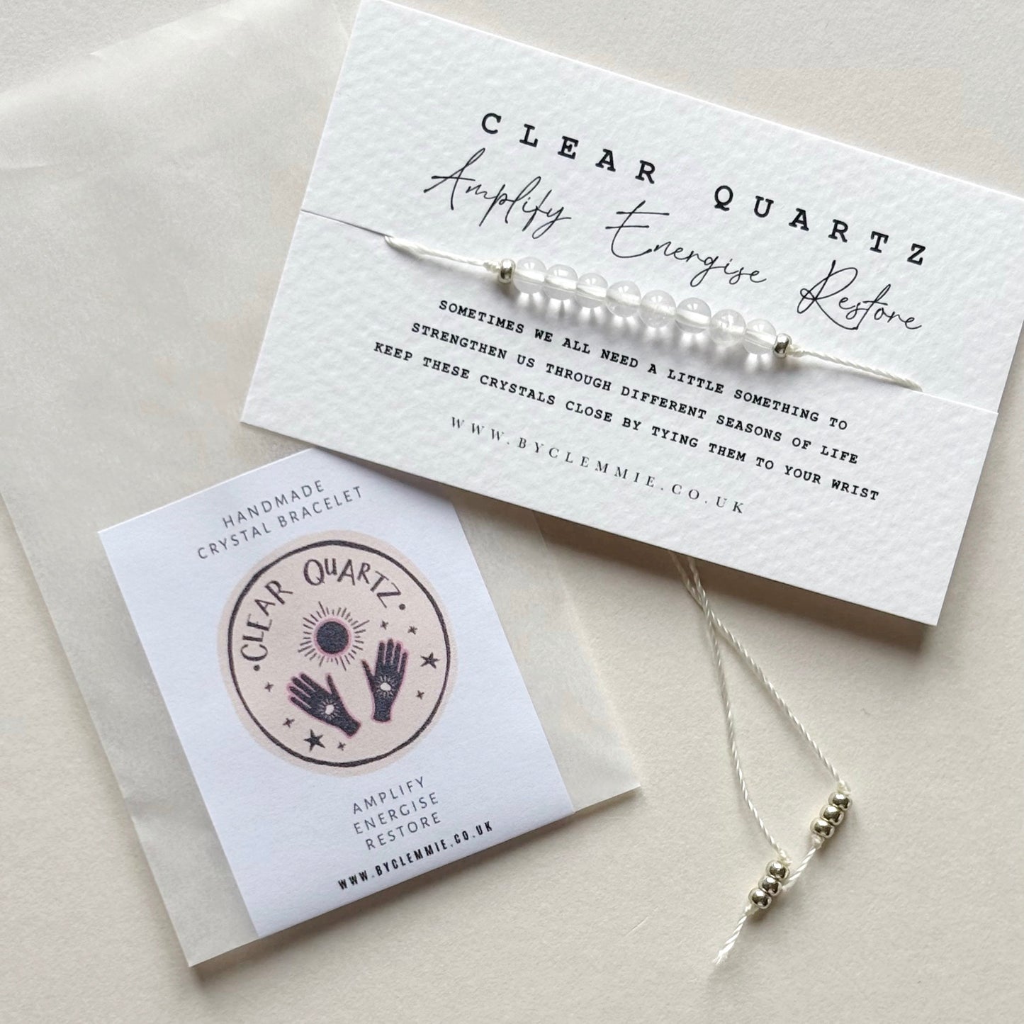 Crystal Bracelet | Clear Quartz