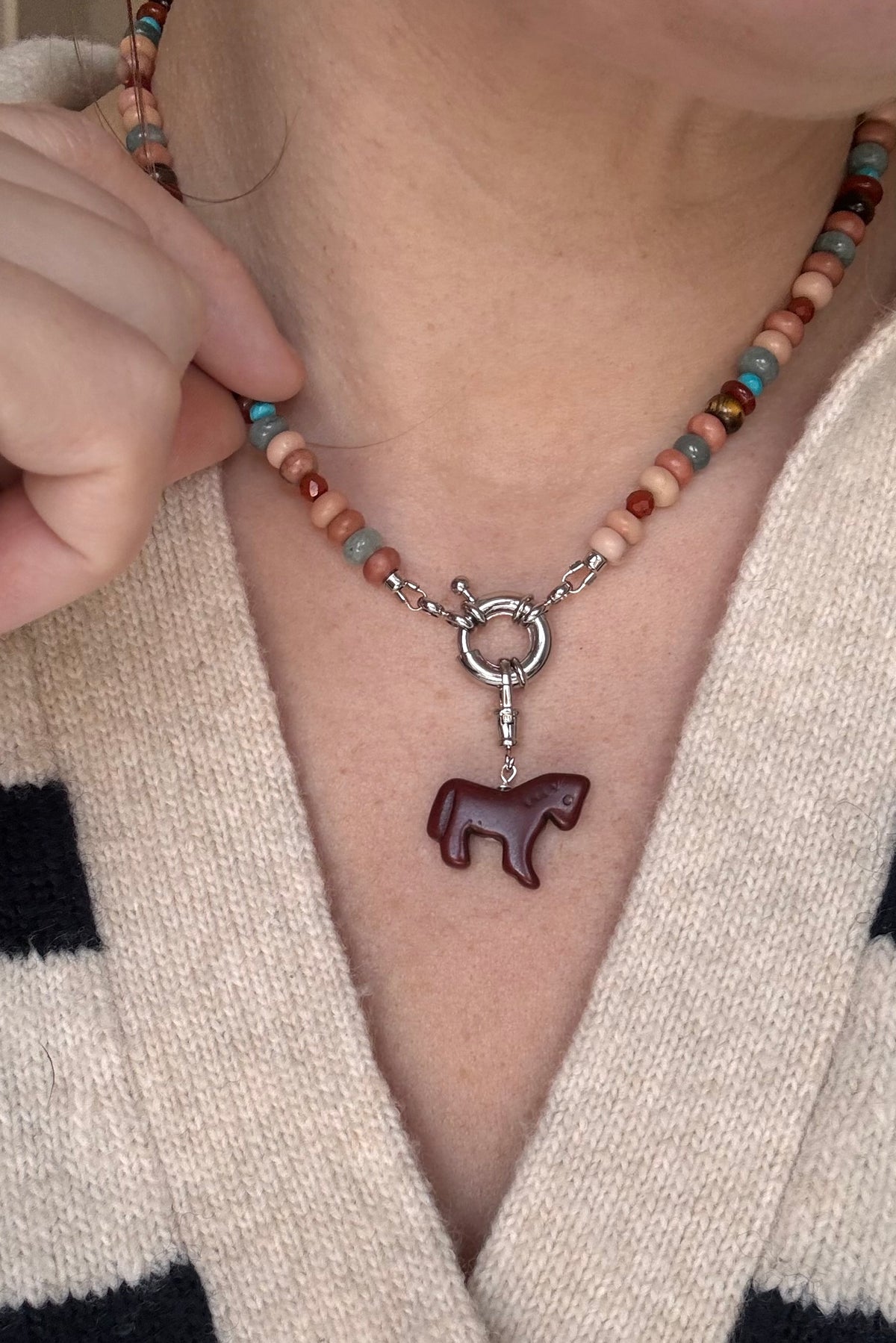 Bolt Clasp Necklace | Wild Spirit