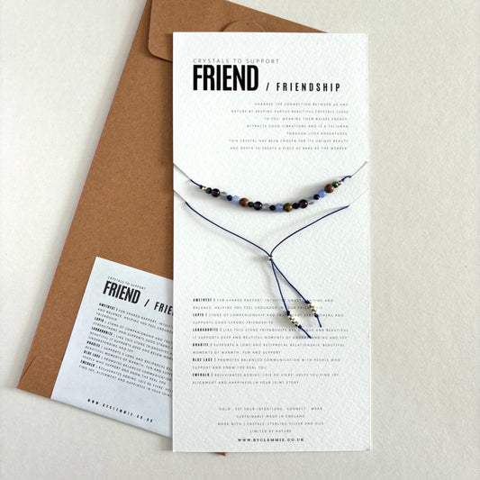 Crystal Recipe | Friend / Friendship | Bracelet