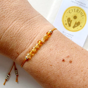 Crystal Bracelet | Citrine