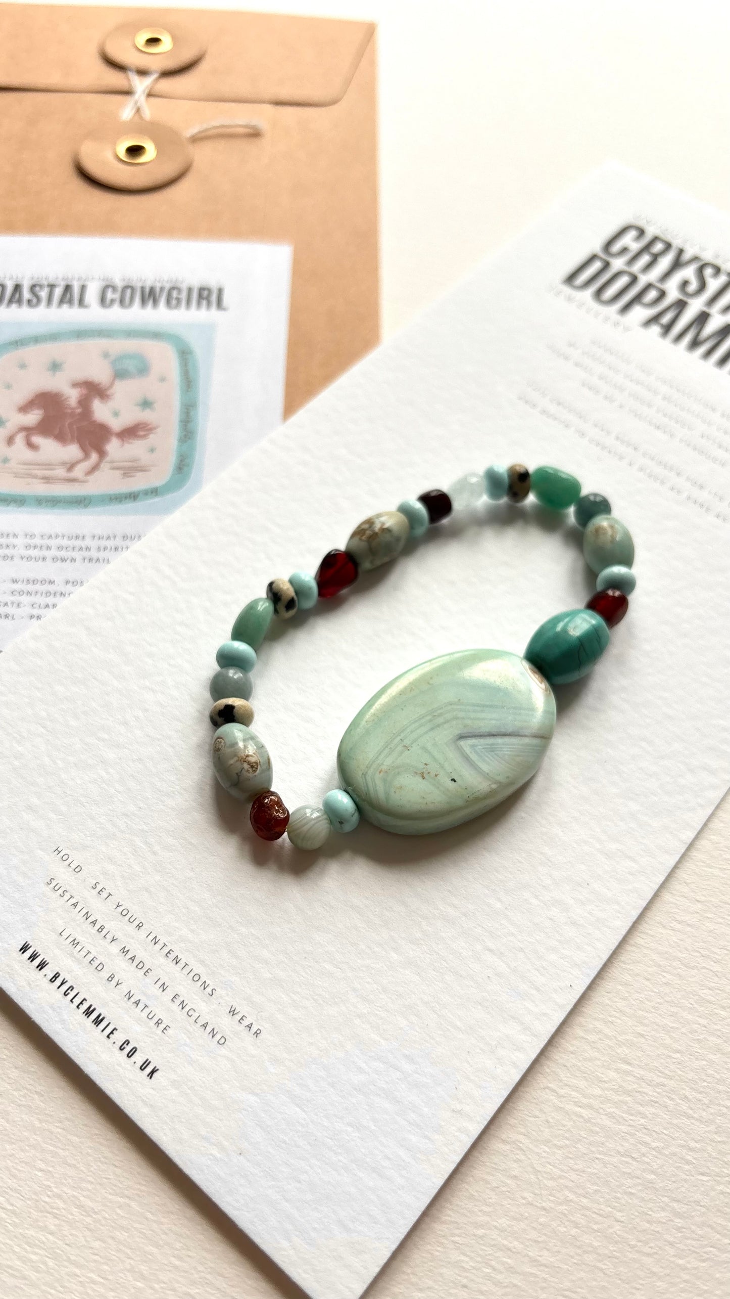Jumbled Crystal Bracelet | Coastal Cowgirl