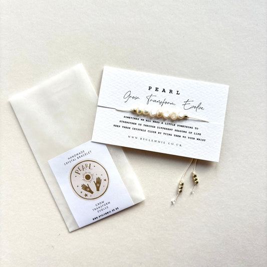 Crystal Bracelet | Pearl
