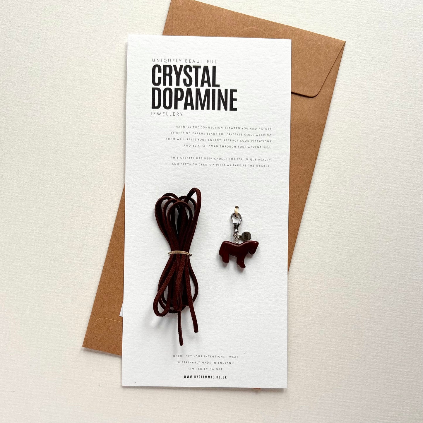 Red Jasper Horse | Charm + String