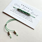 Crystal Bracelet | Emerald