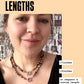 Bolt Clasp Necklace | Earth Rainbow