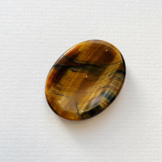 Pocket Worry Stone | Tigers Eye