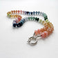 Crystal Candy Necklace  | 19" Long |  Pastel colours