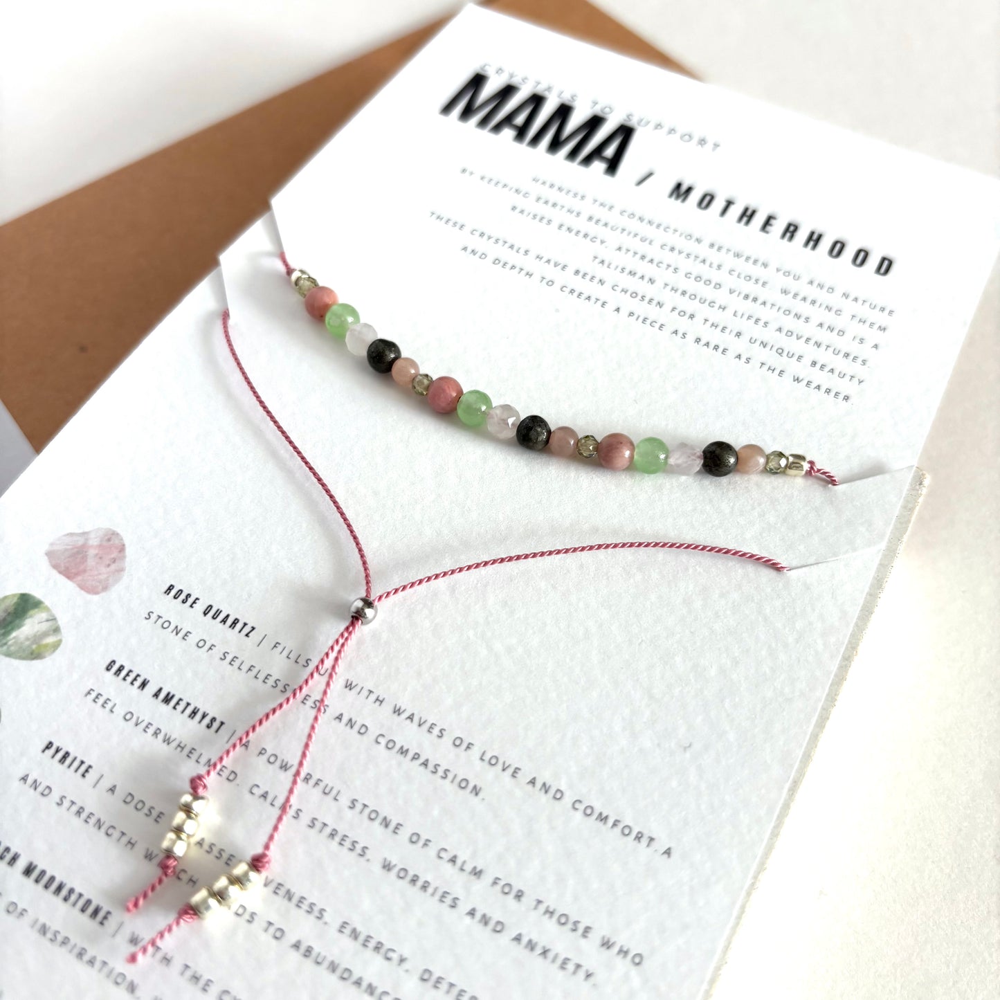 Crystal Recipe | Mama / Motherhood | Bracelet