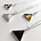 Pyramid Necklace - Citrine