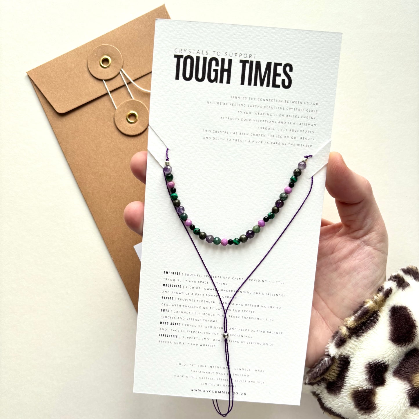 Crystal Recipe | Tough Times | Necklace