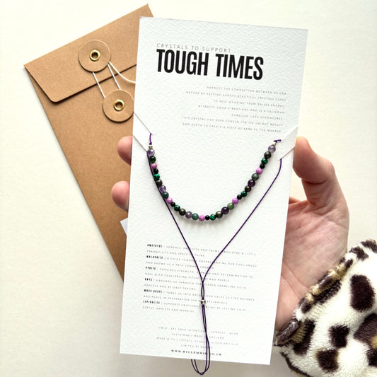 Crystal Recipe | Tough Times | Necklace