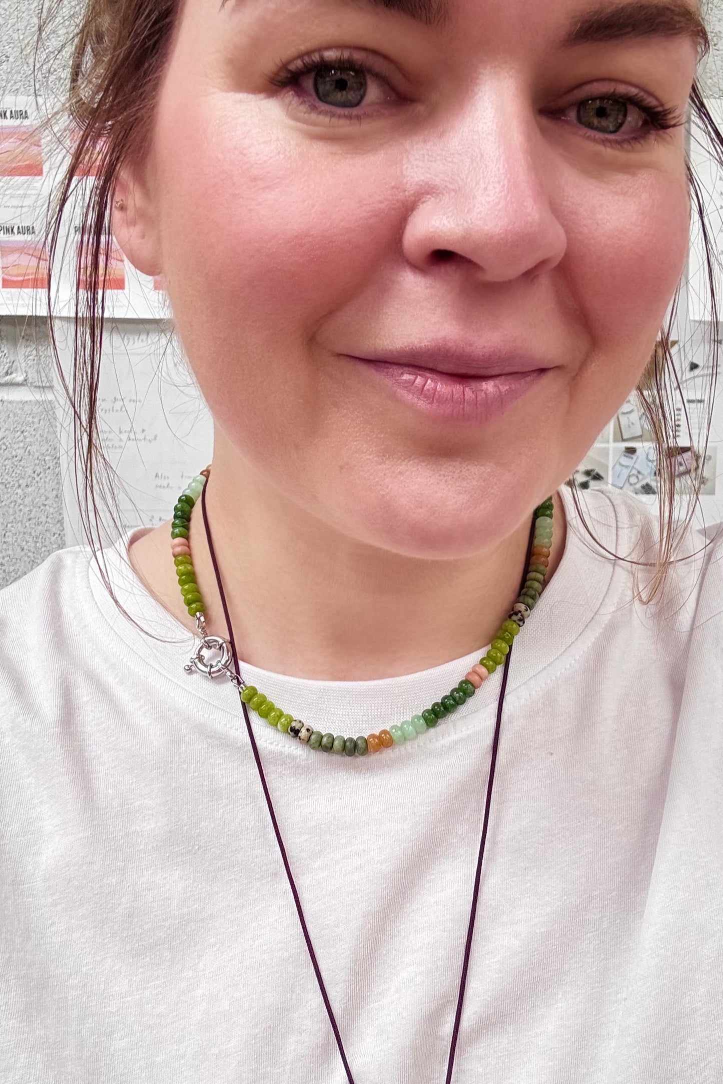 Bolt Clasp Necklace | Nature