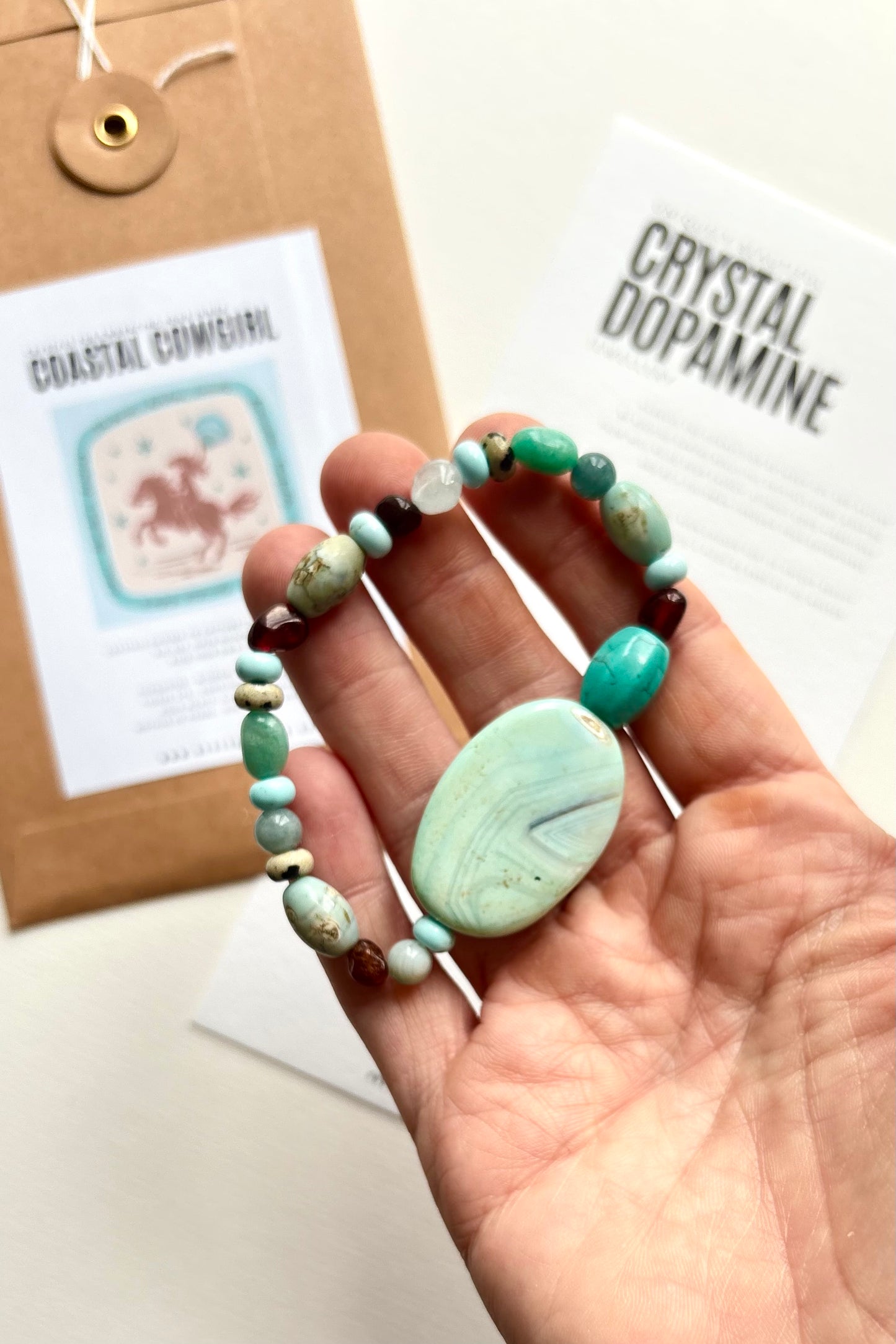Jumbled Crystal Bracelet | Coastal Cowgirl