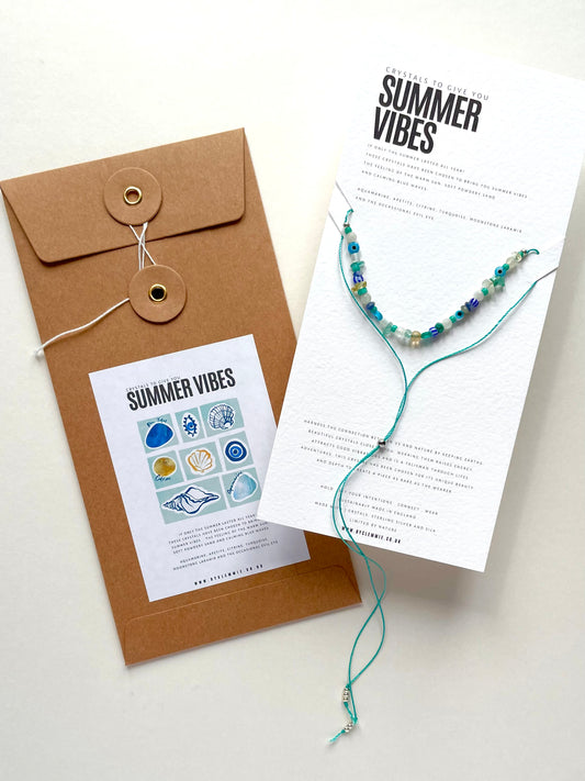 CRYSTAL NECKLACE  | Summer Vibes Crystals