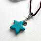 Turquoise Star | Charm + String