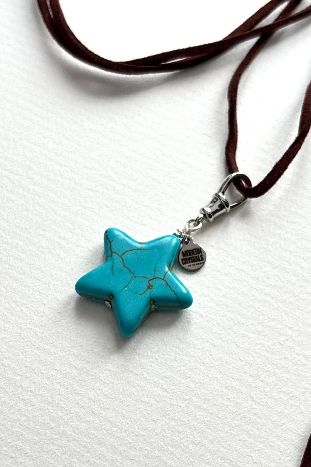 Turquoise Star | Charm + String