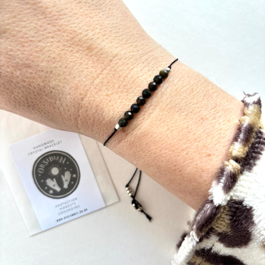 Crystal Bracelet | Obsidian