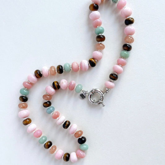 Crystal Necklace | Multi-Bright Crystals