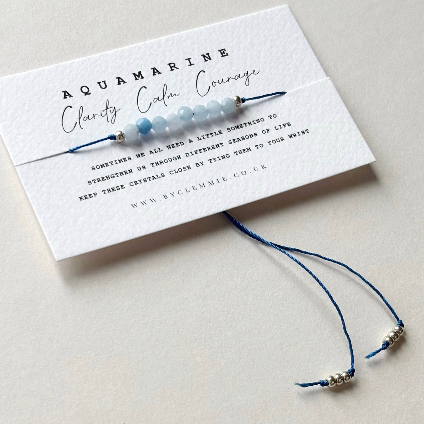 Crystal Bracelet | Aquamarine