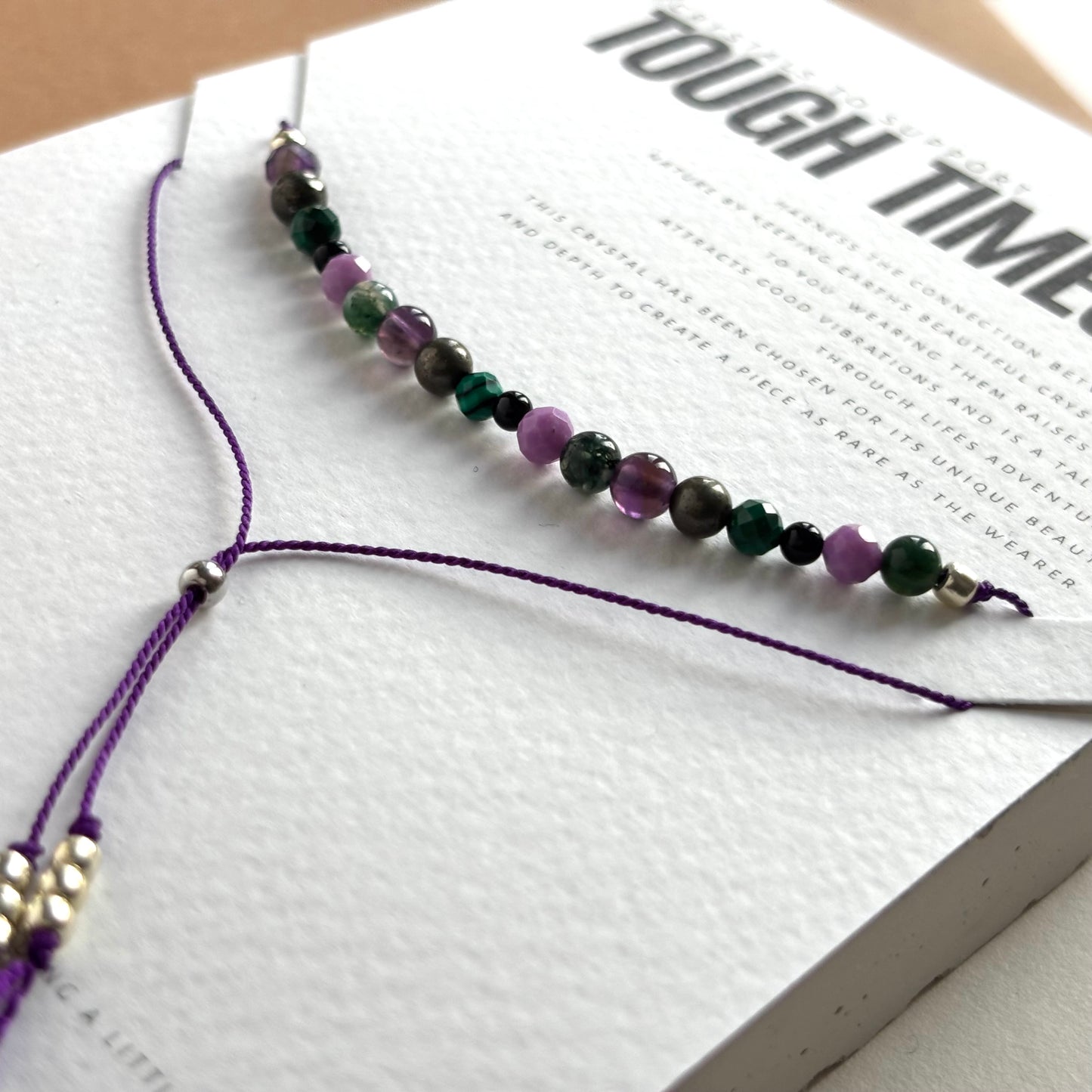 Crystal Recipe | Tough Times | Bracelet