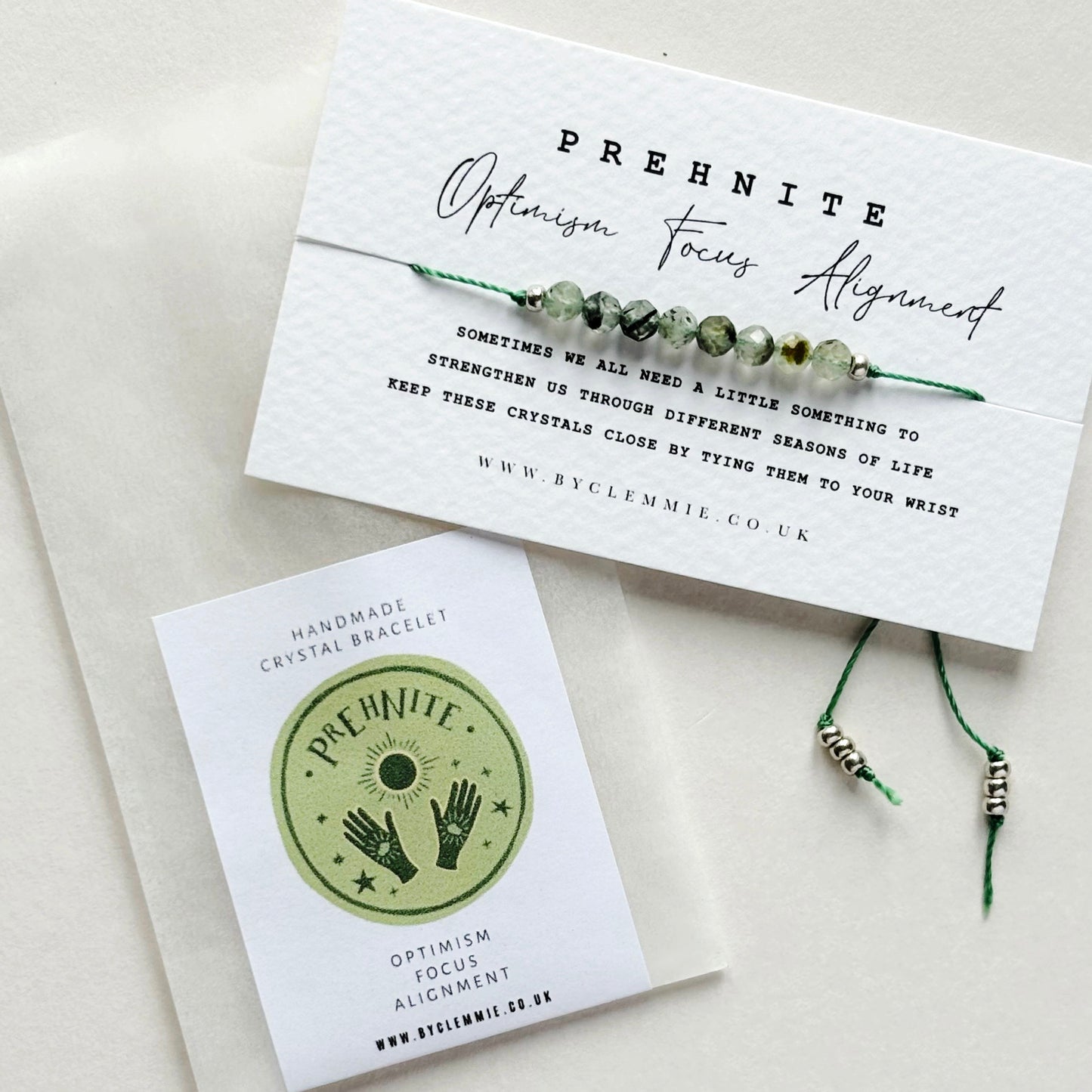 Crystal Bracelet | Prehnite