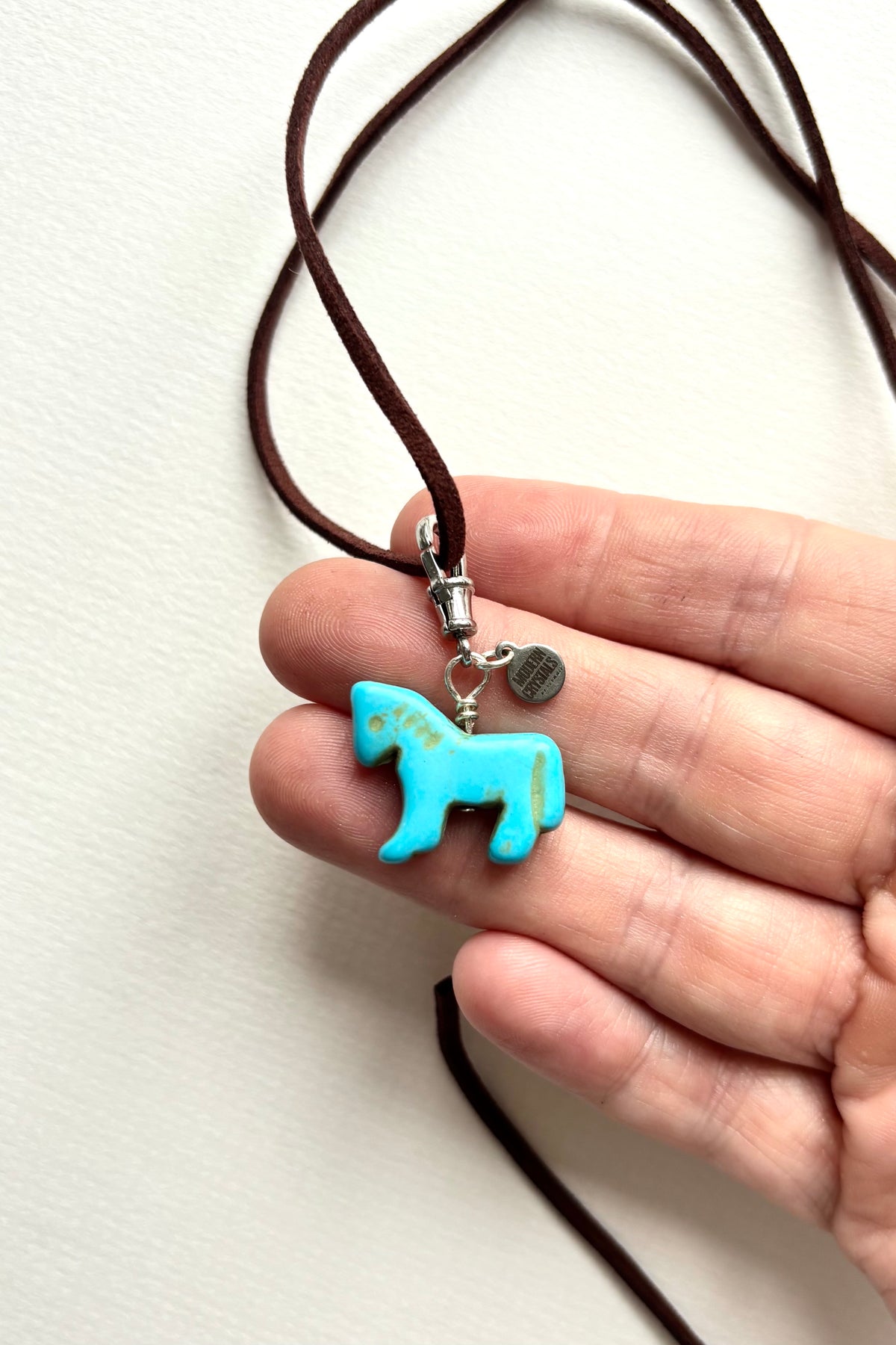 Turquoise Horse | Charm + String