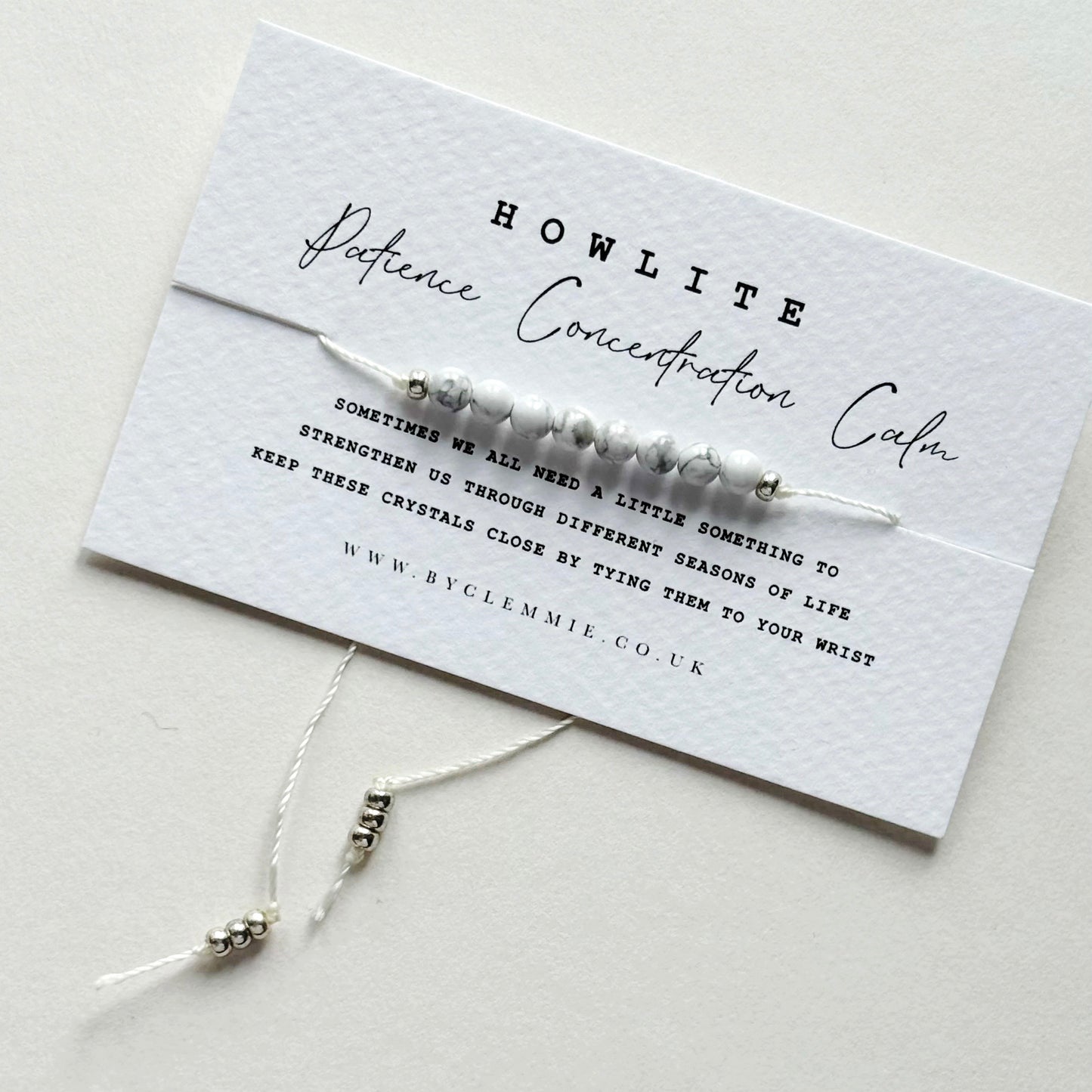 Crystal Bracelet | Howlite