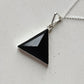 Pyramid Necklace - Onyx