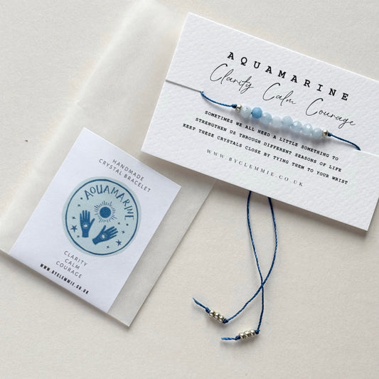Crystal Bracelet | Aquamarine