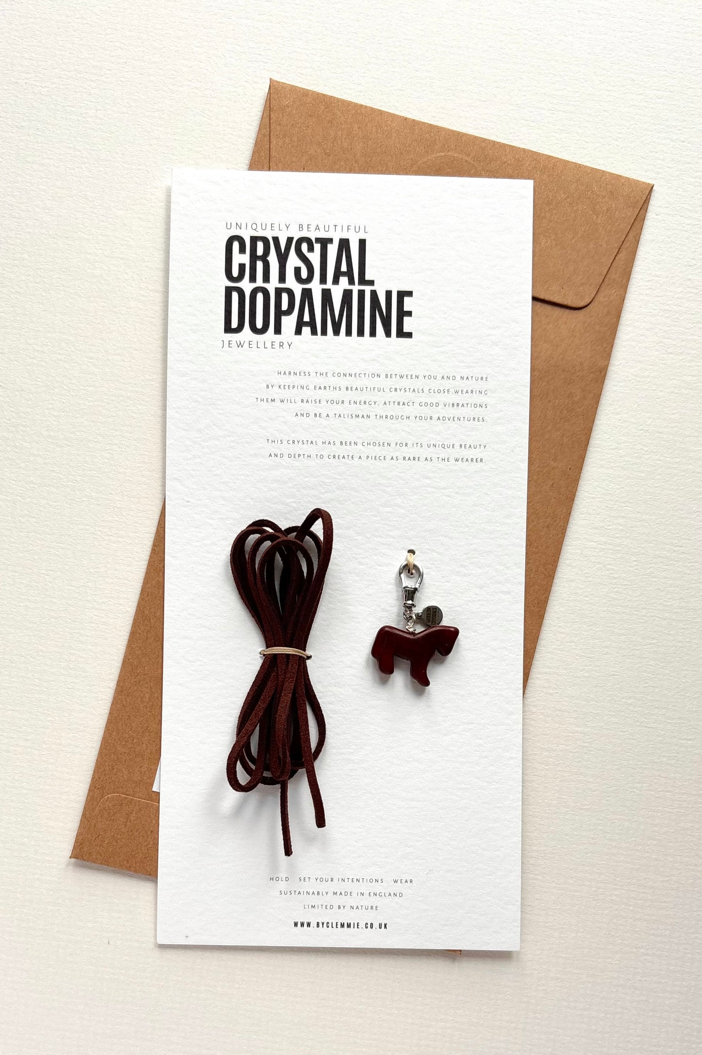 Red Jasper Horse | Charm + String