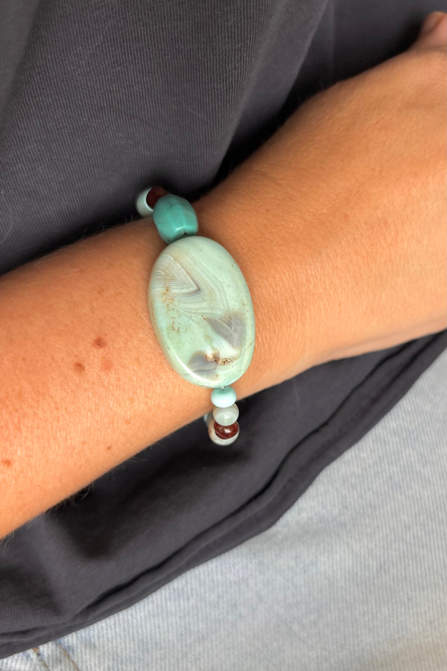 Jumbled Crystal Bracelet | Coastal Cowgirl