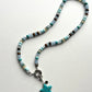Turquoise Star | Charm + String