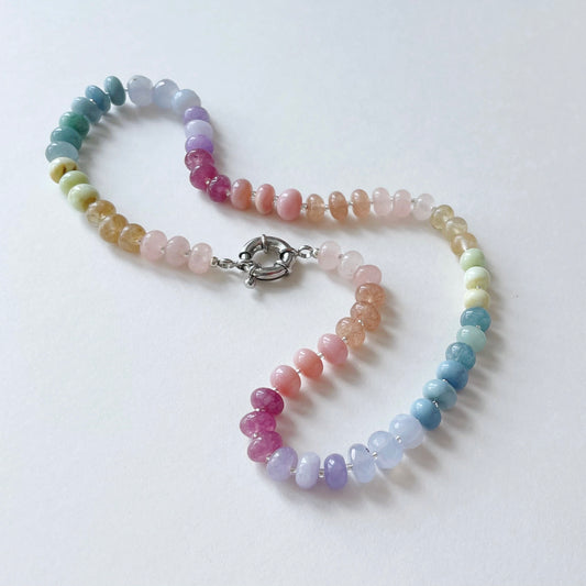 Crystal Necklace | Multi-Bright Crystals