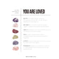 Crystal Recipe | You are Loved | Bracelet