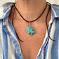 Turquoise Fish | Charm + String