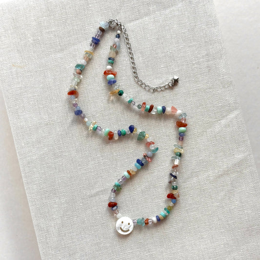 CALMING OCEAN CRYSTALS  | Necklace