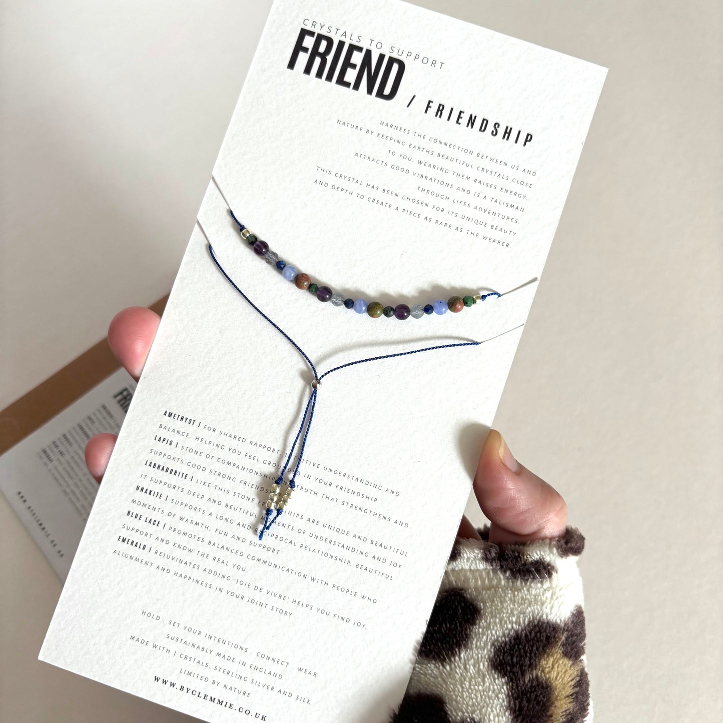 Crystal Recipe | Friend / Friendship | Bracelet